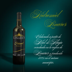 HIDROMIEL COLOR LUJOSO LETRAS ELEGANTES