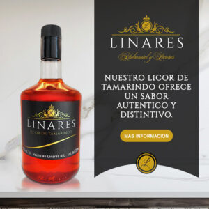 Sabor autentico y distitivo marmol blanco, licor de tamarindo